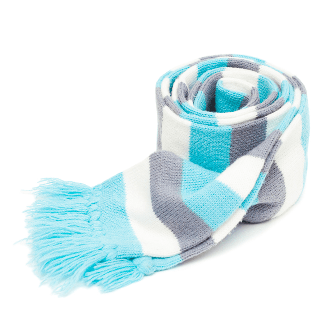 Full Custom Knitted Scarf Upcycled Cotton Blend-Unisex product image 3