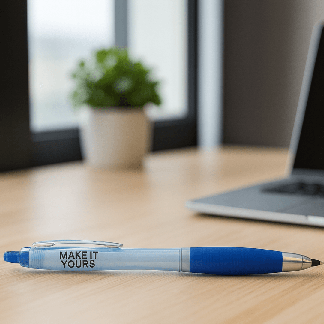 100% Recycled PET EcoTouch Gel Stylus Pen - Main product view 1