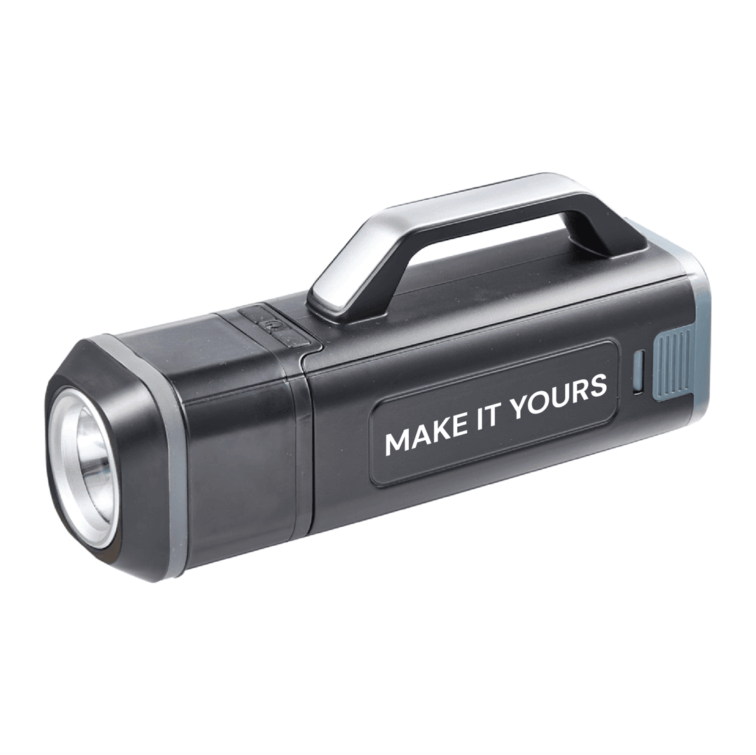 Tool Kit With Detachable Rechargeable LED Flashlight - Main product view 1