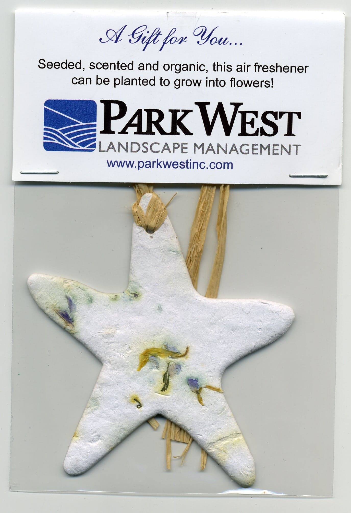 Shaped Seed Paper Air Freshener product image 2
