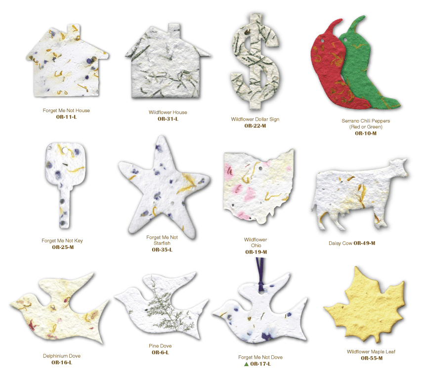Shaped Seed Paper Air Freshener product image 8