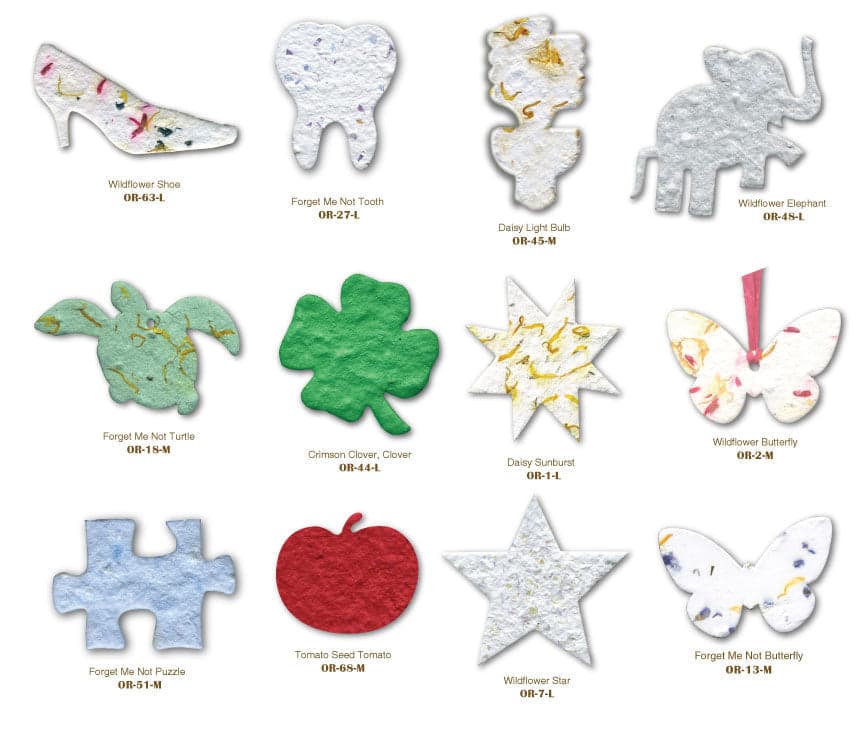 Shaped Seed Paper Air Freshener product image 9