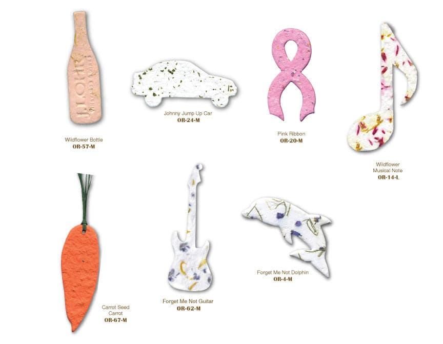 Shaped Seed Paper Air Freshener product image 11