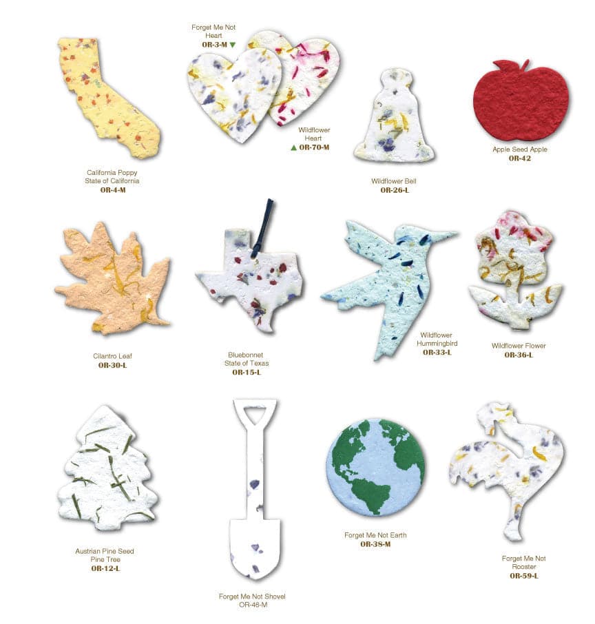 Shaped Seed Paper Air Freshener product image 10