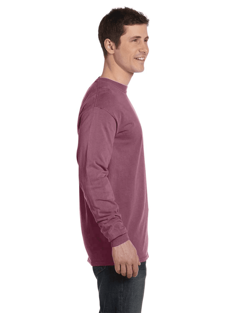 Galleon Long Sleeve Heavy 6.1 Oz. Cotton T-Shirt-Unisex product image 3