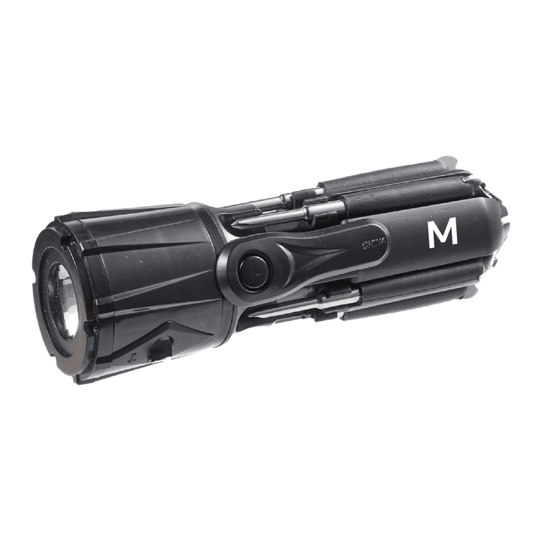 Recycled Spidey Multi-Function 10-in-1 Screwdriver Flashlight - Main product view 1