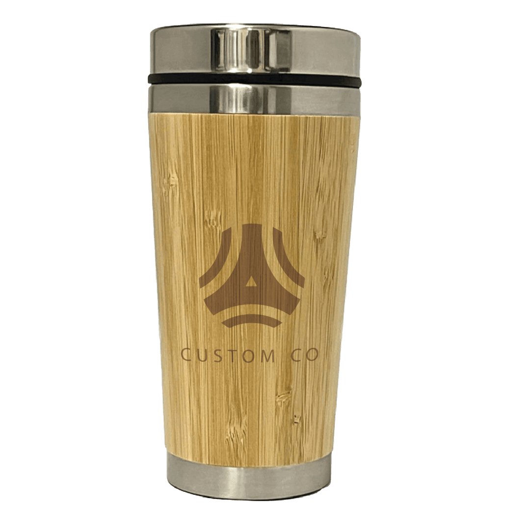 SustainSip Stainless Bamboo Travel Mug - Main product view 1