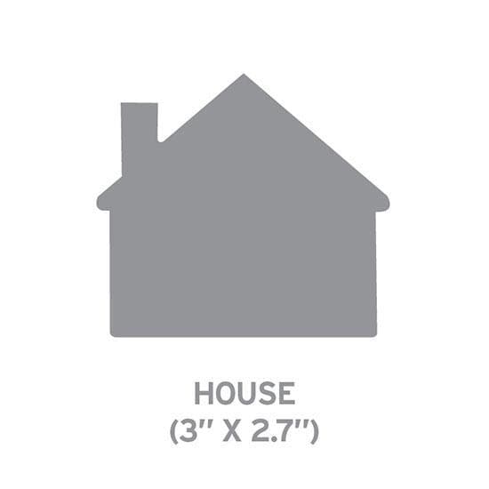 Large Seed Paper Shapes - House - Main product view 1