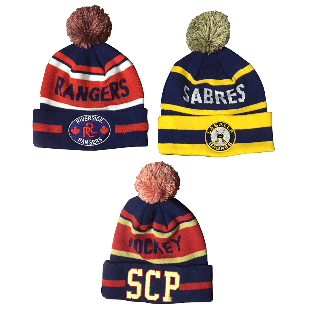 Buy One Give One Custom Acrylic Beanie with Cuff and Pom Pom-Unisex - Main product view 1