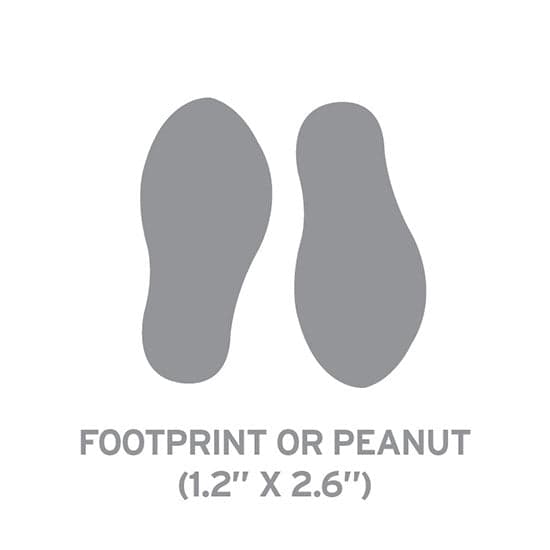 Small Seed Paper Shapes 2-Sided - Footprint - Main product view 1
