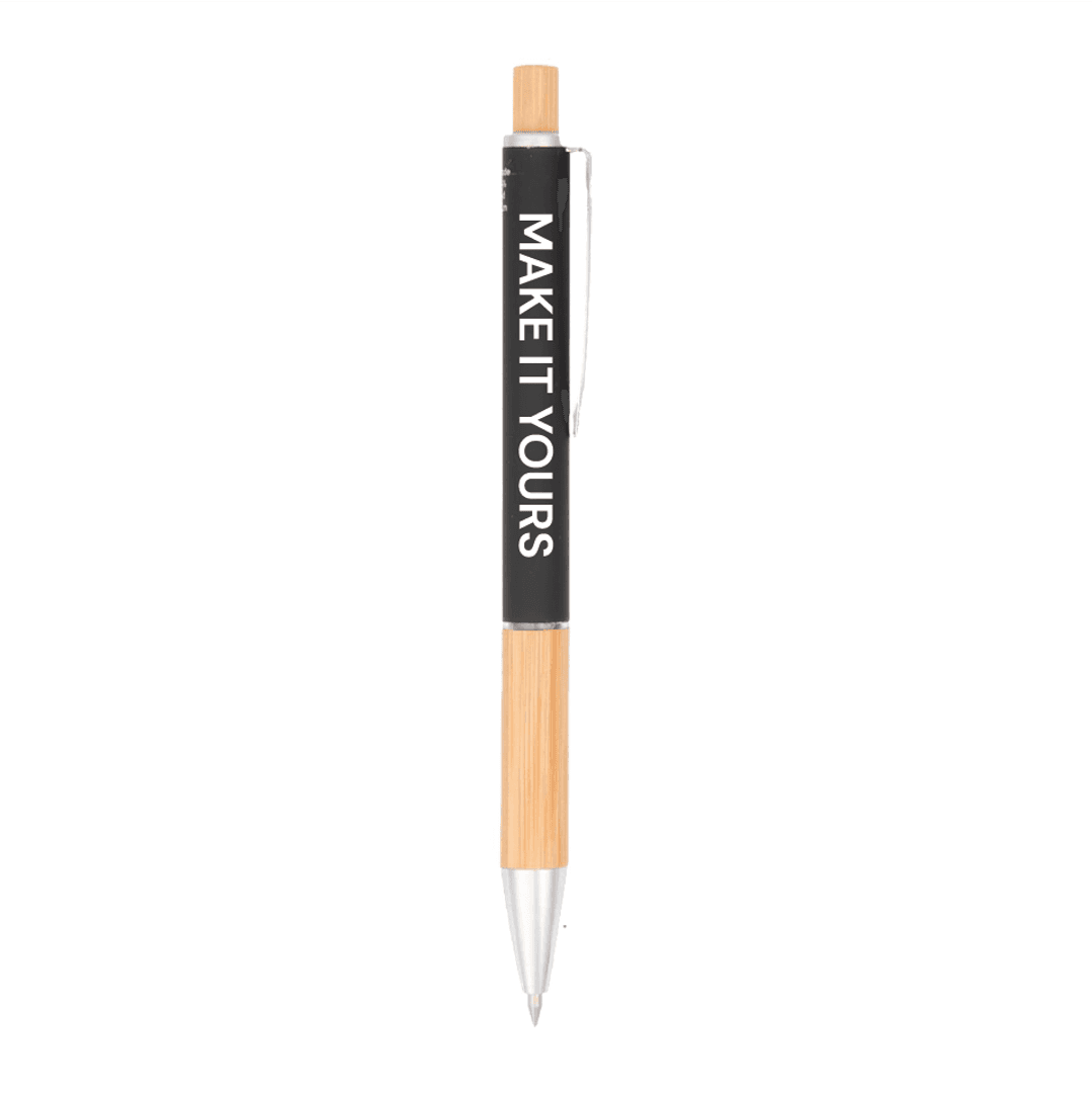 Recycled Touch Bamboo Ballpoint Pen - Main product view 1