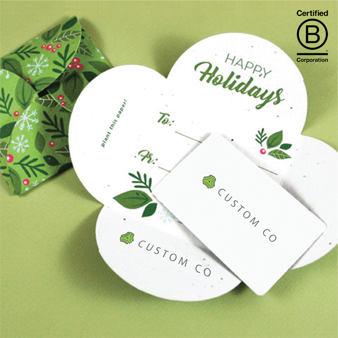 Plantable Holiday Petal Gift Card Holders - Main product view 1