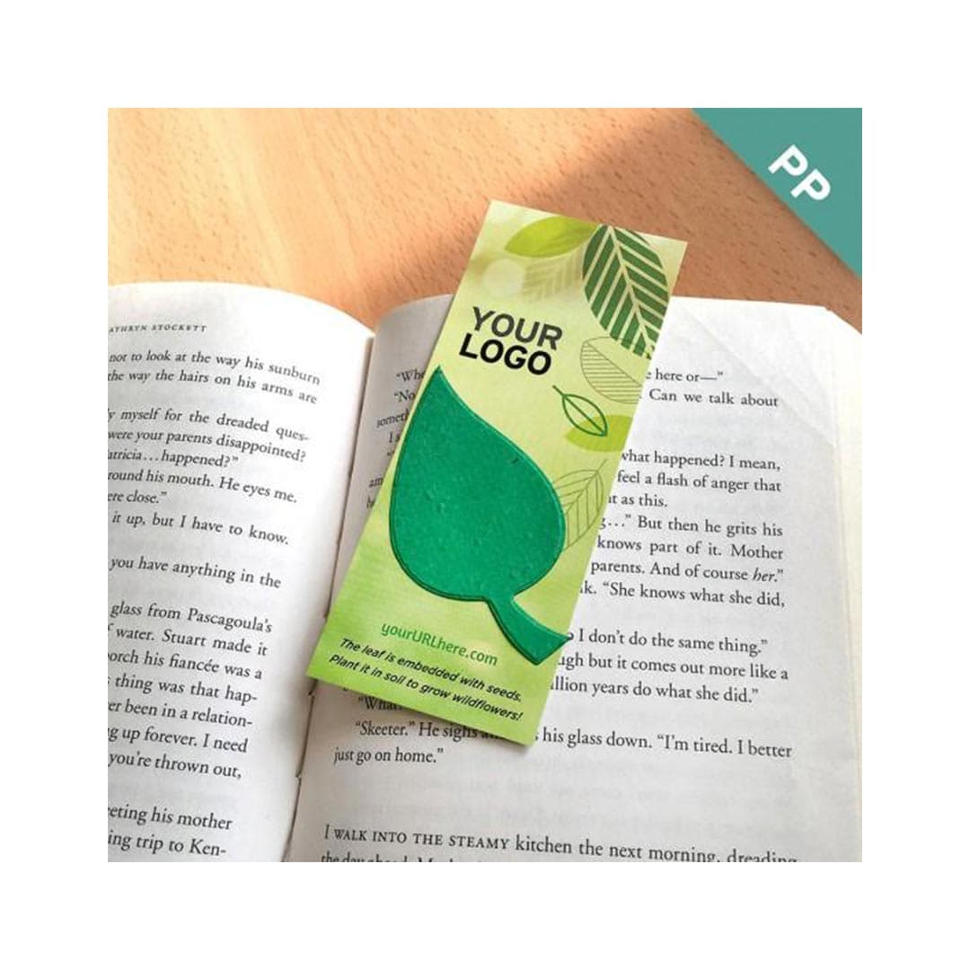 Leaf Shape Small Bookmark - Main product view 1