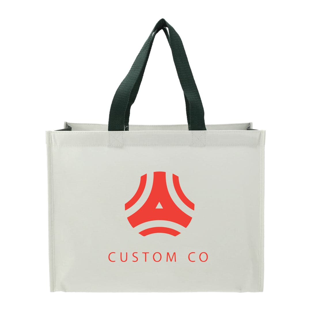 Recycled Laminated Matte Large Shopping Tote - Main product view 1