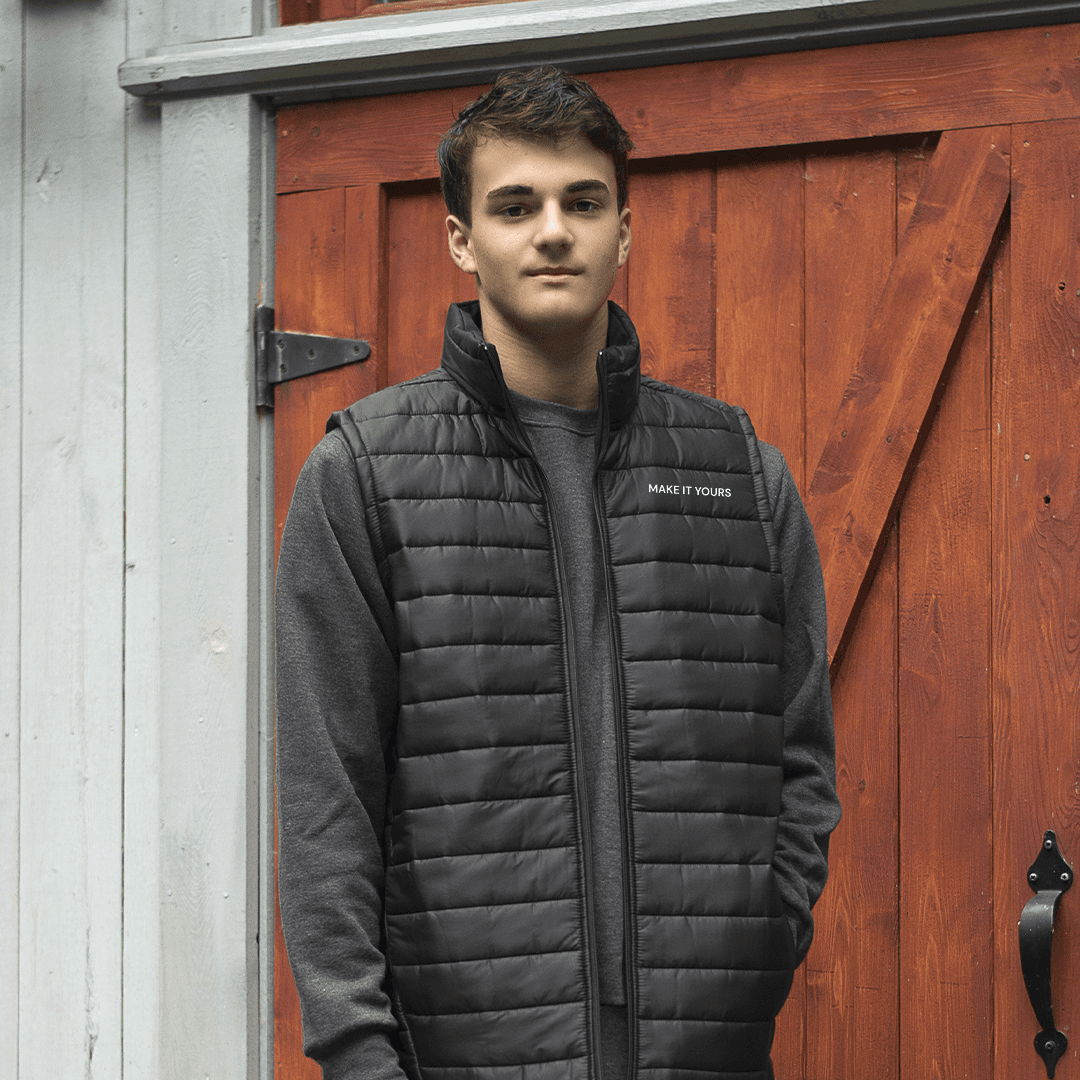 Urban Quilted Puffy Vest-Men's - Main product view 1