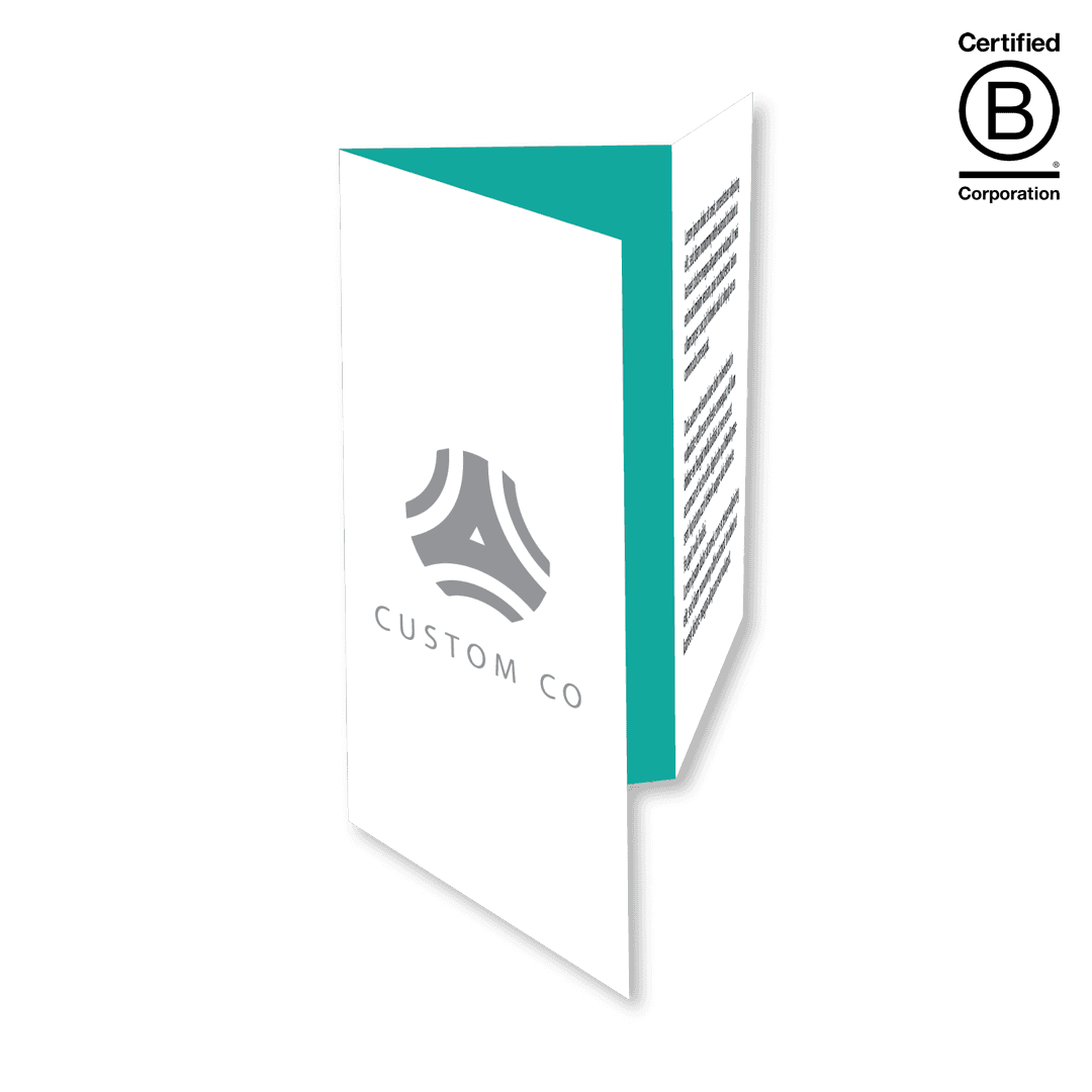 Seed Paper Double-Sided Tri-Fold Brochure - Main product view 1