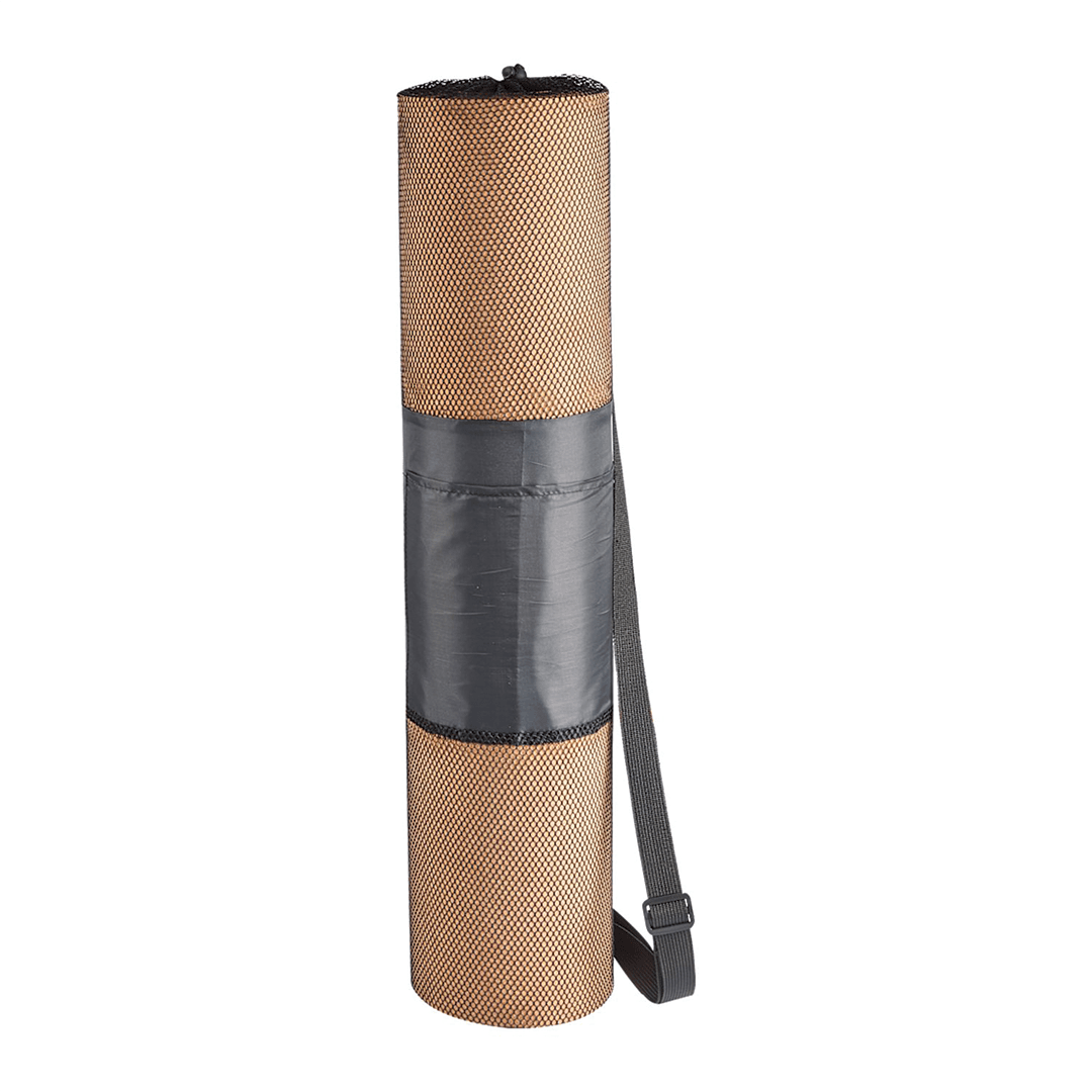 Cork Yoga Mat with Non-Slip Backing and Carrying Pouch product image 3