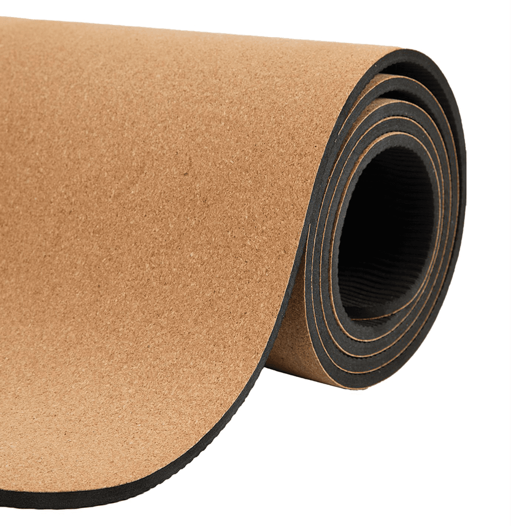 Cork Yoga Mat with Non-Slip Backing and Carrying Pouch product image 5