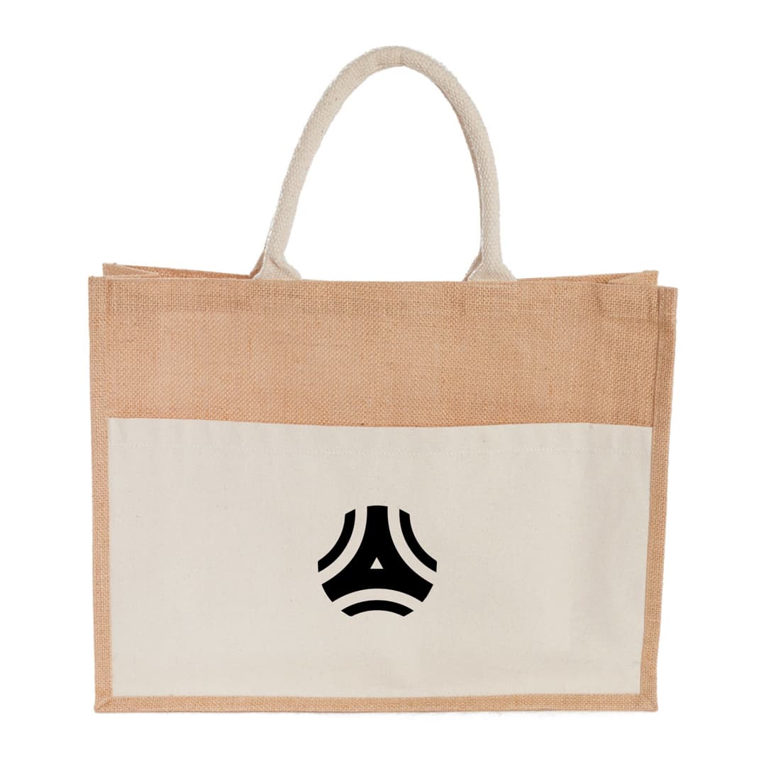 Recycled Threads Tote with Cotton Pocket product image 5
