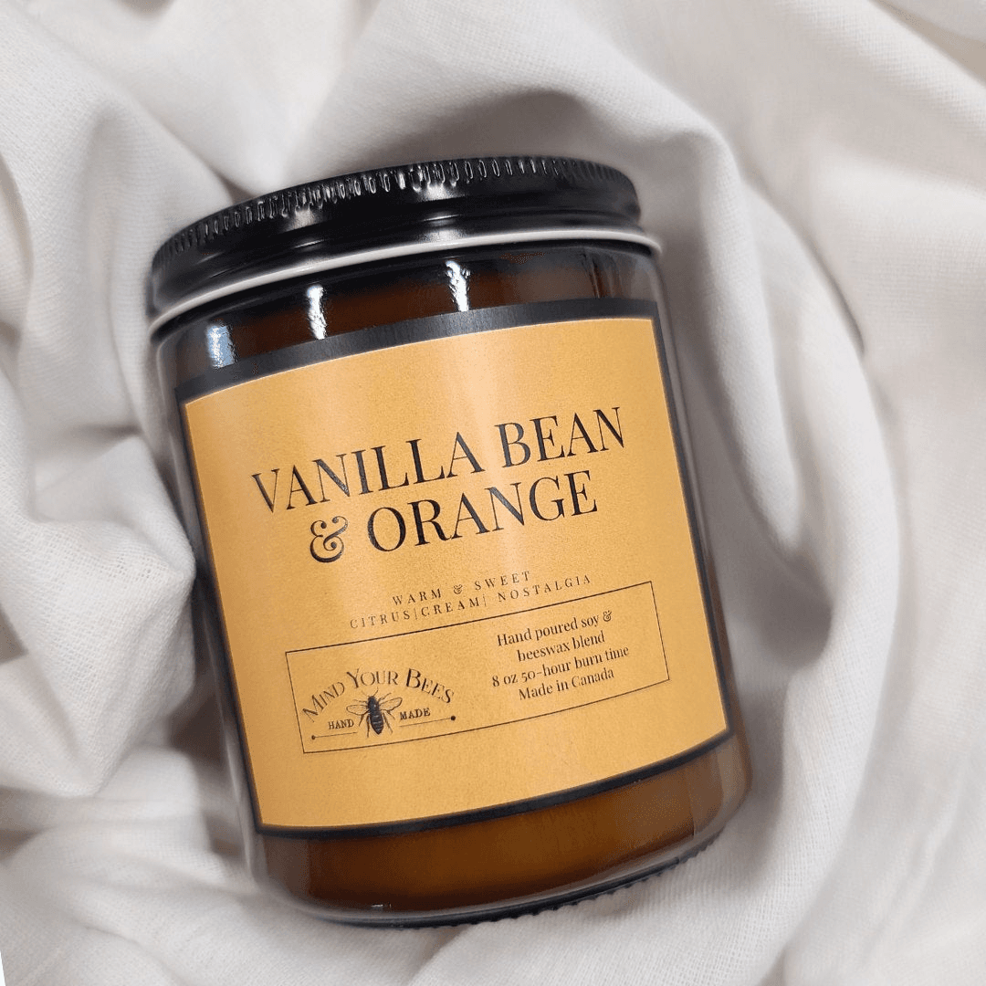 Vanilla Bean & Orange Soy Candle - Main product view 1
