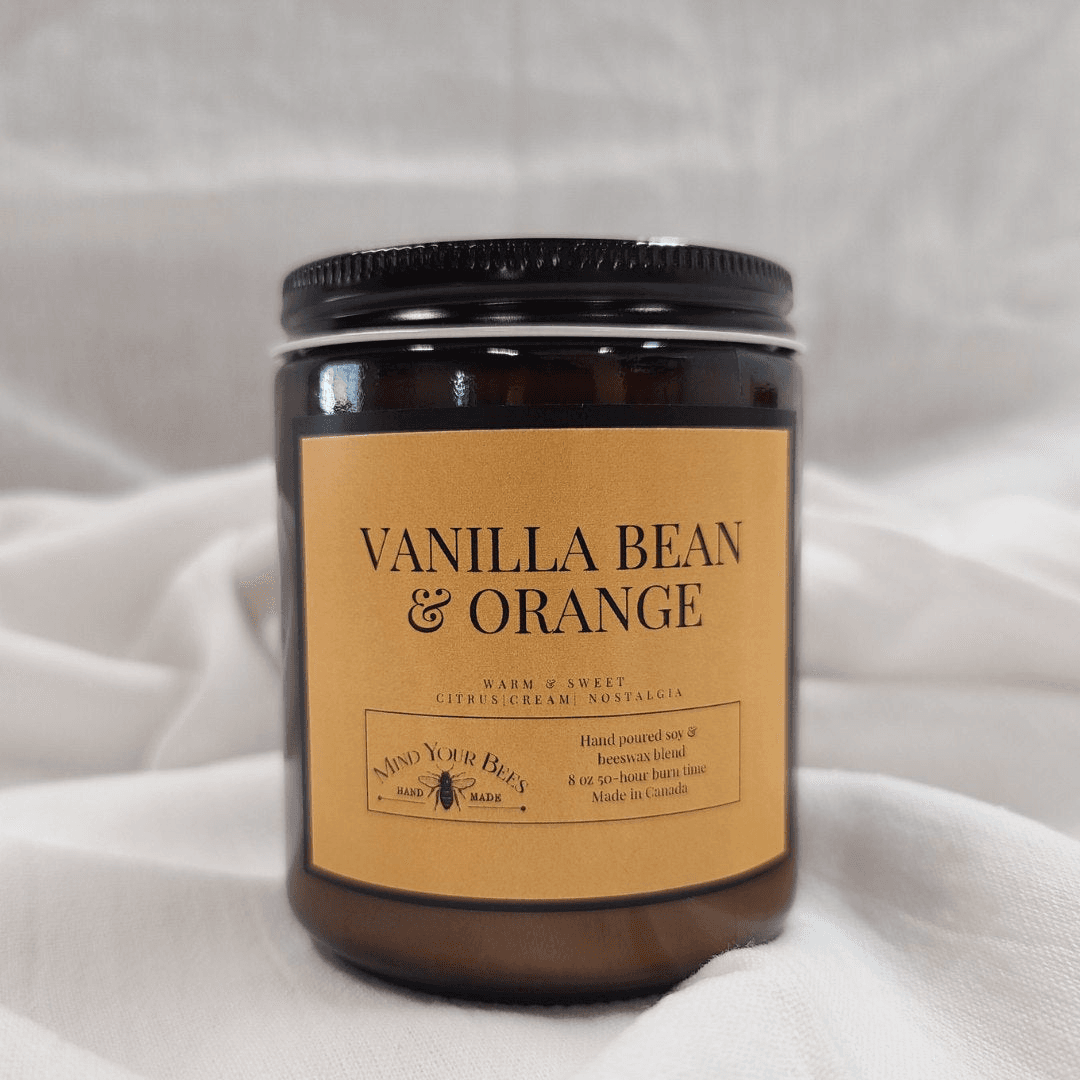 Vanilla Bean & Orange Soy Candle product image 2