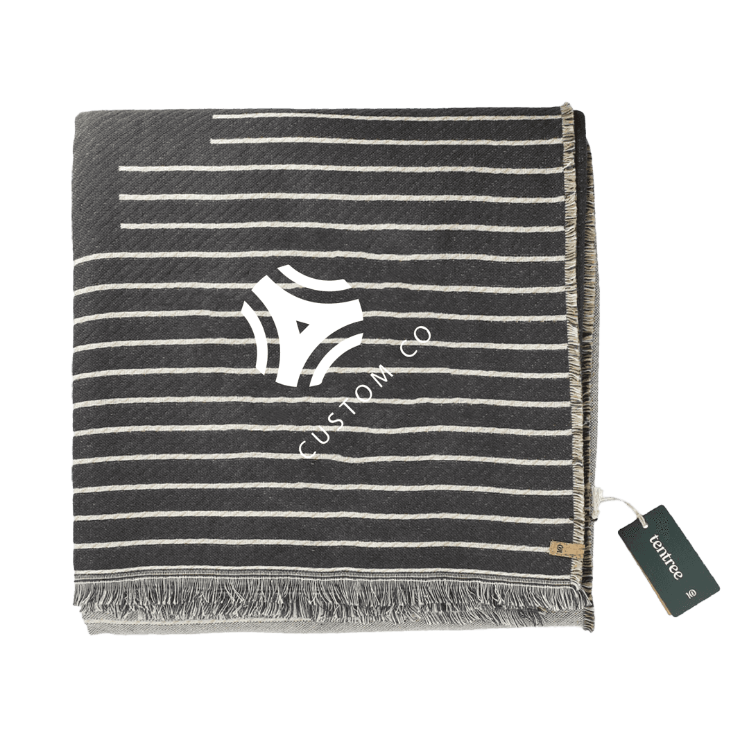 Tentree® Organic Cotton Modernist Woven Blanket - Main product view 1