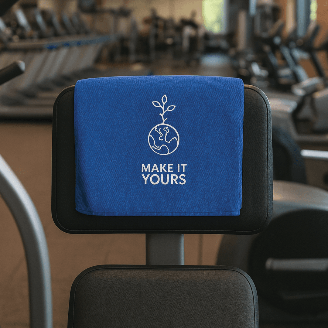 Recycled Cooling Fitness Towel - Main product view 1
