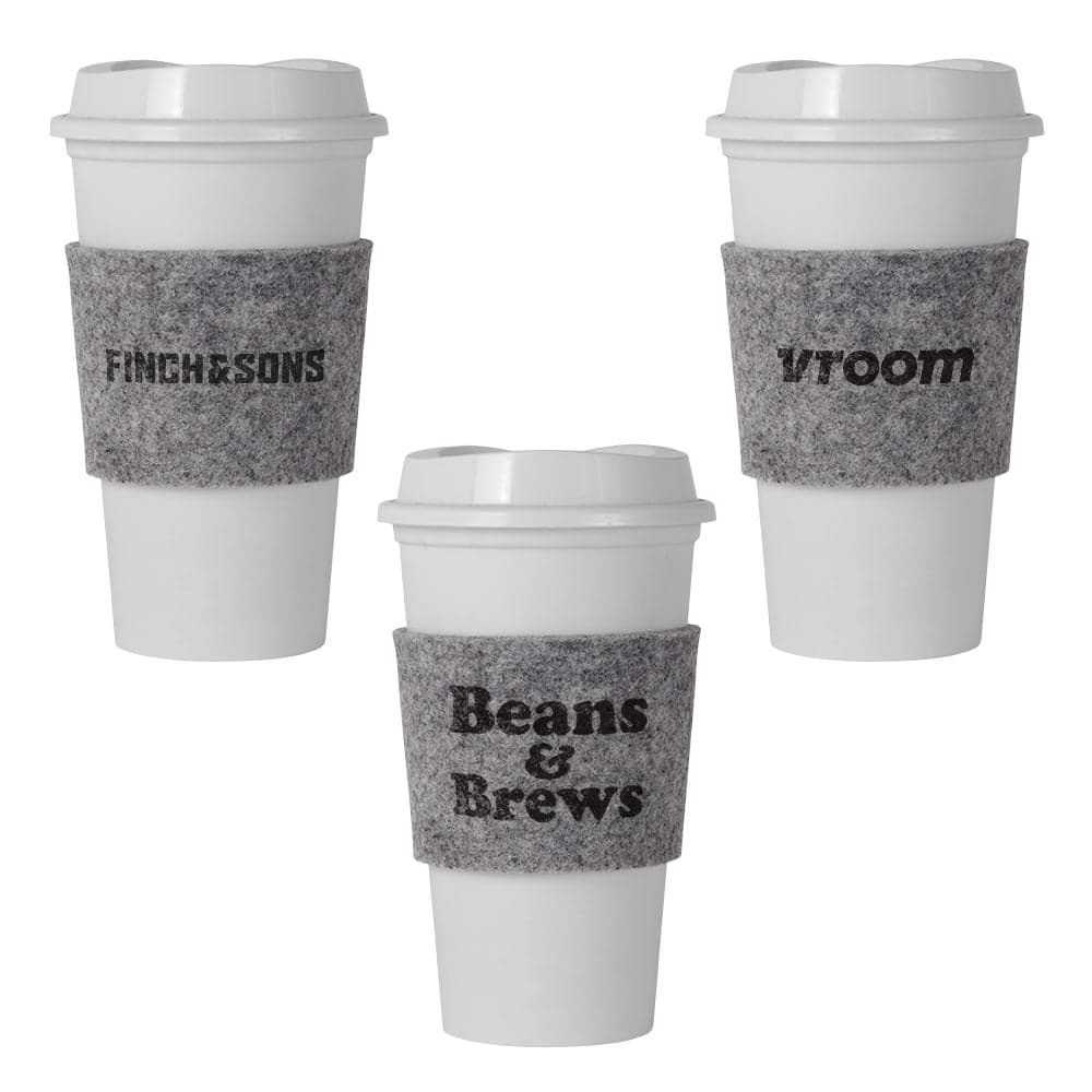 Recycled Felt Cup Sleeve - Main product view 1