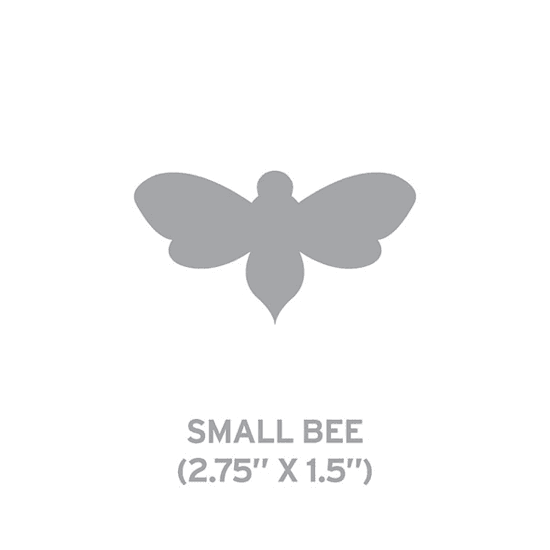 Small Seed Paper Shapes 2-Sided - Bee - Main product view 1