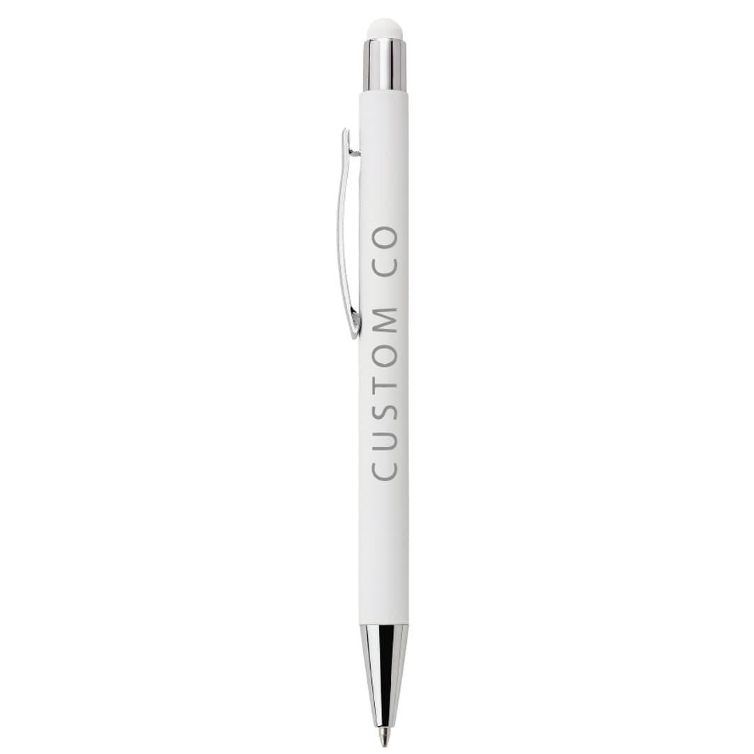 LeBlanc Rubberized Aluminum Barrel Ballpoint Pen - Main product view 1