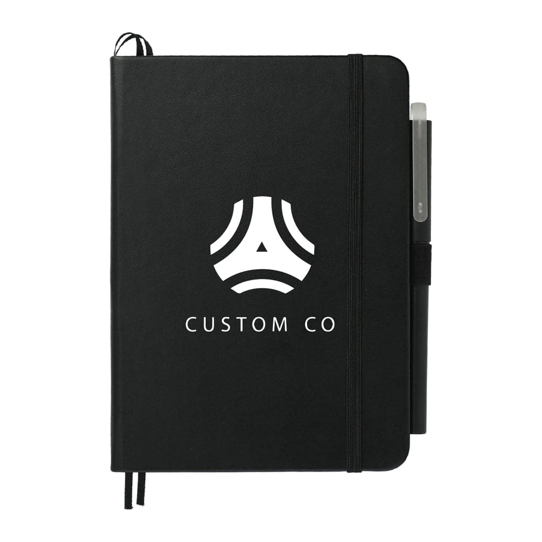 Eco-Bound Notebook with RPET Pen 5 x 7 Inch - Main product view 1