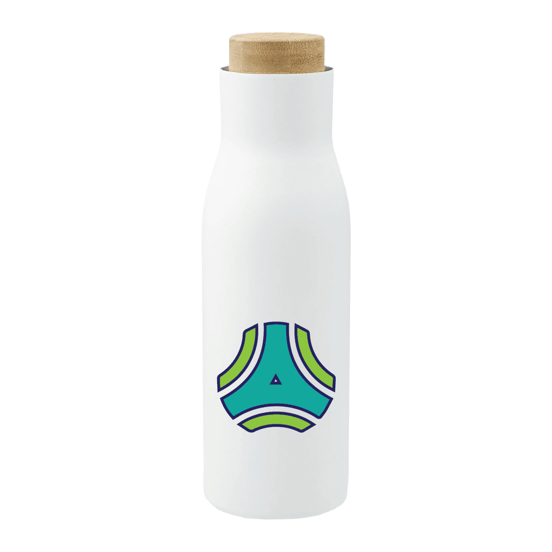EcoVac Copper Bottle 17oz with FSC® Bamboo Cap - Main product view 1