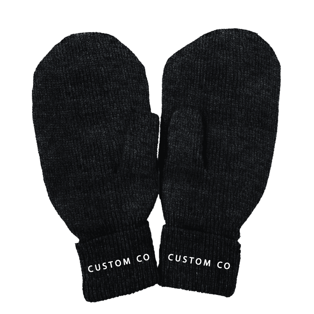 Knit Polar Fleece Mittens-Unisex - Main product view 1