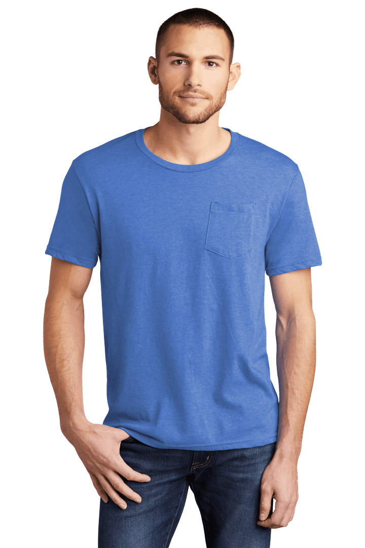 100% Cotton T-Shirt with Pocket-Men's - Main product view 1