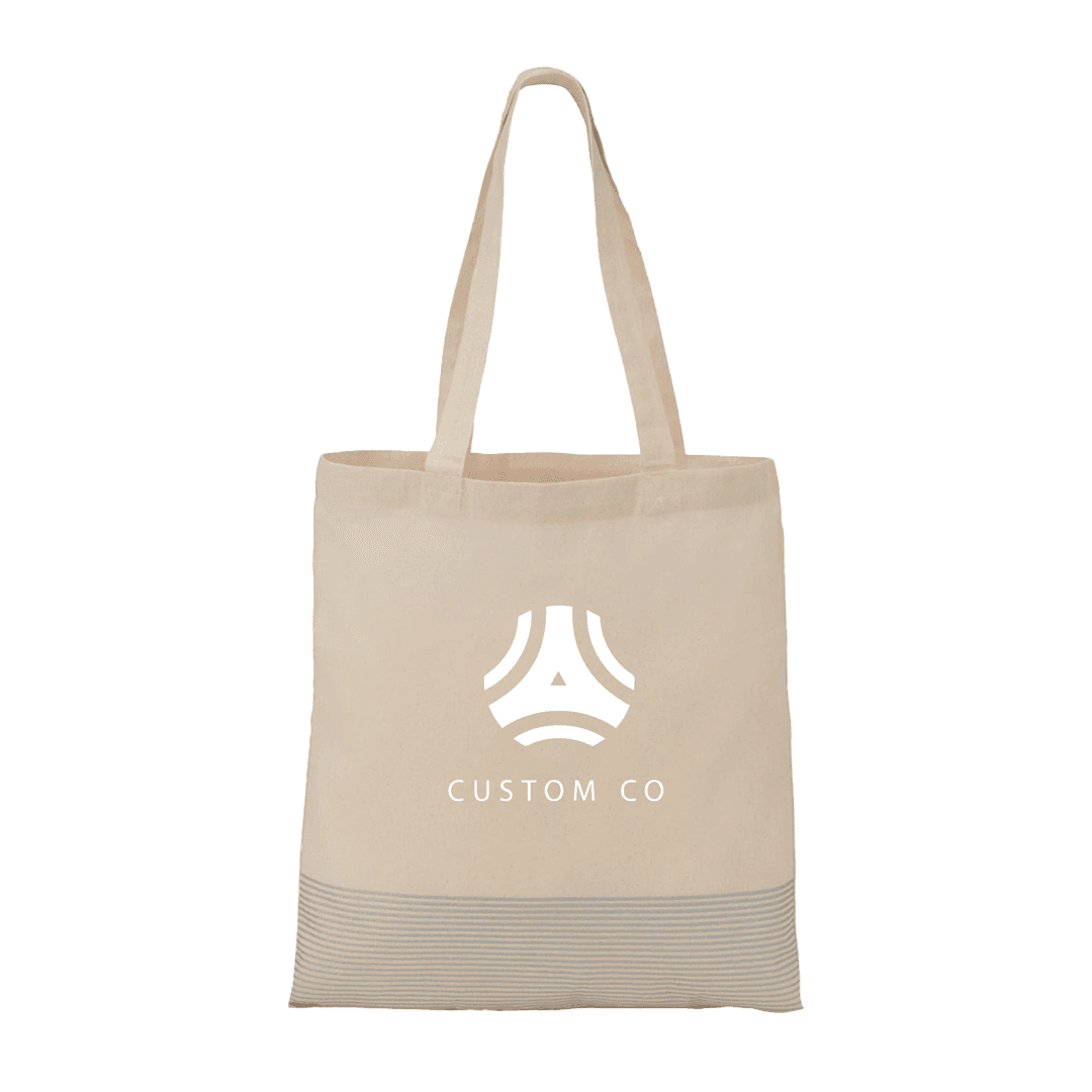 Silver Hyatt 6 Oz Cotton Canvas Tote Bag - Main product view 1