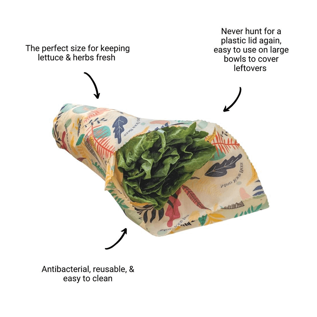 Market Fresh Beeswax Wrap Small Set with Custom Designed Print product image 10