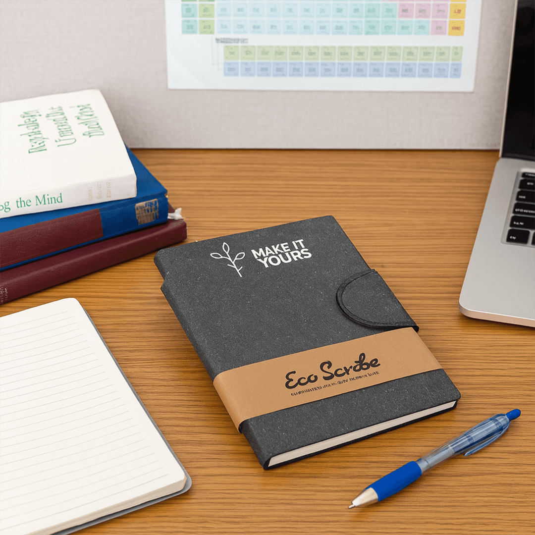 100% Recycled Greenleaf Notebook 6 x 8.5 Inch - Main product view 1