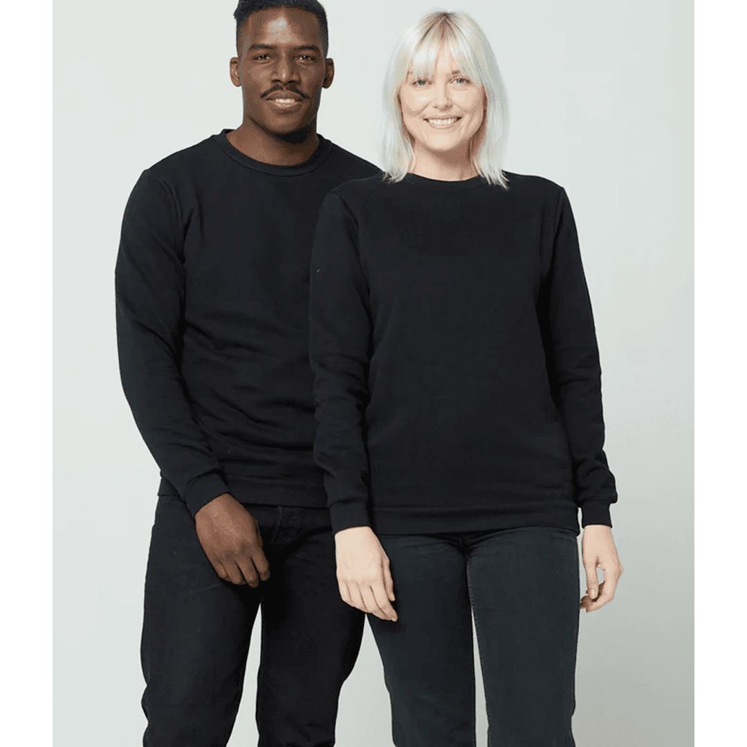 Fair Trade Organic Cotton Crew Neck Sweatshirt-Unisex - Main product view 1