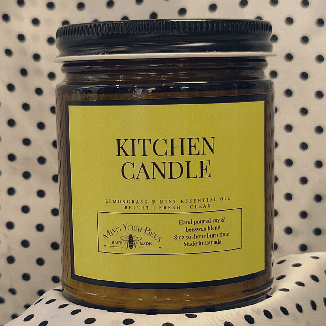 Lemongrass & Mint Essential Oil Kitchen Candle product image 3