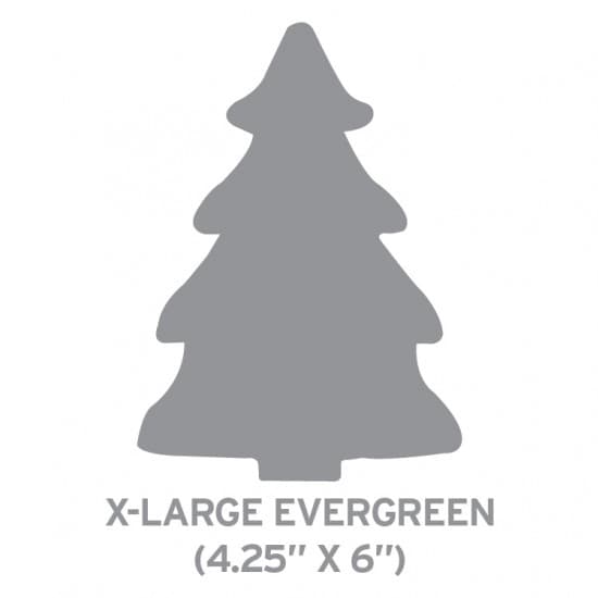 Extra Large Seed Paper Shape 2 Sided Imprint - Evergreen - Main product view 1