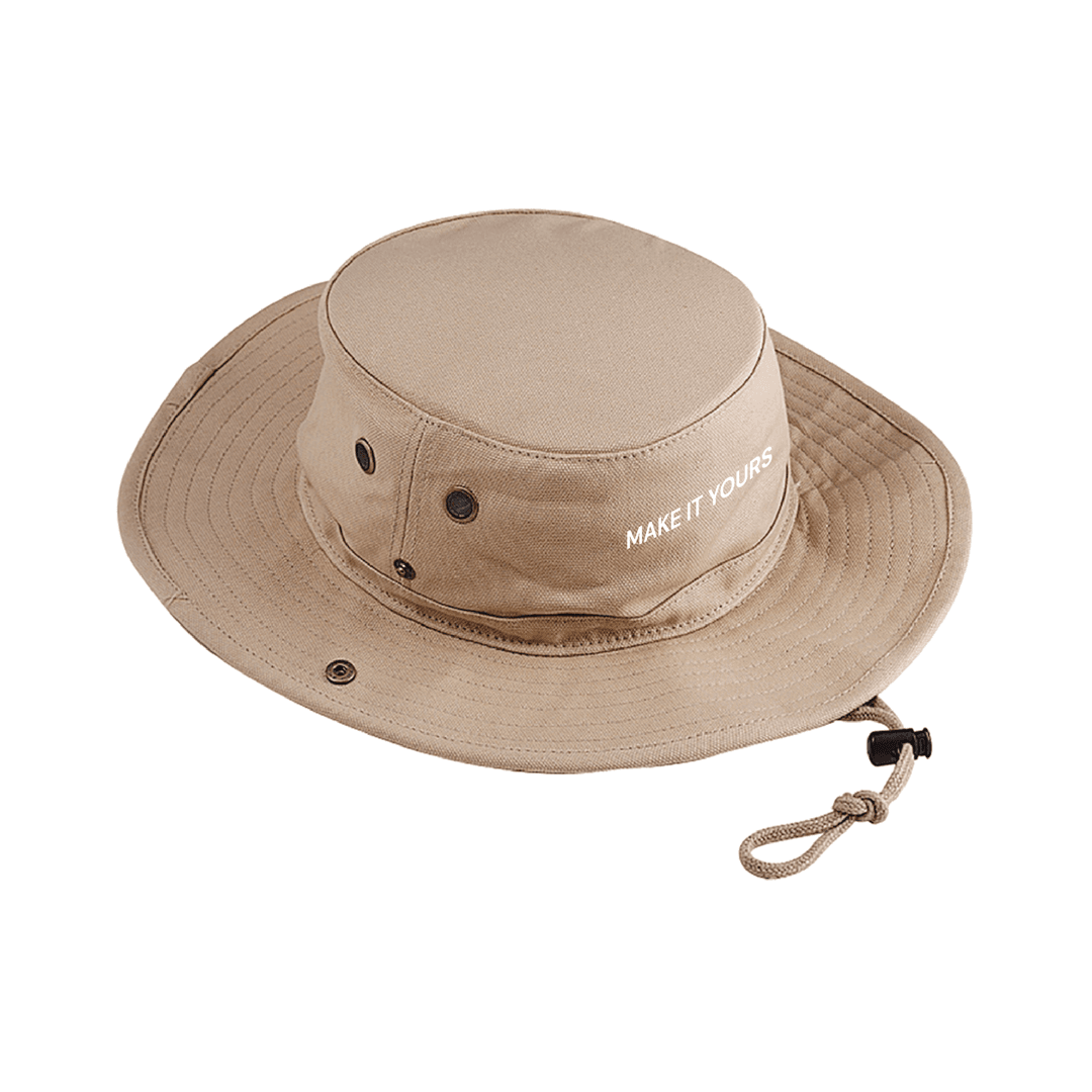 bigaccessories Adventure Canvas Hat with Brim Snap-Unisex - Main product view 1