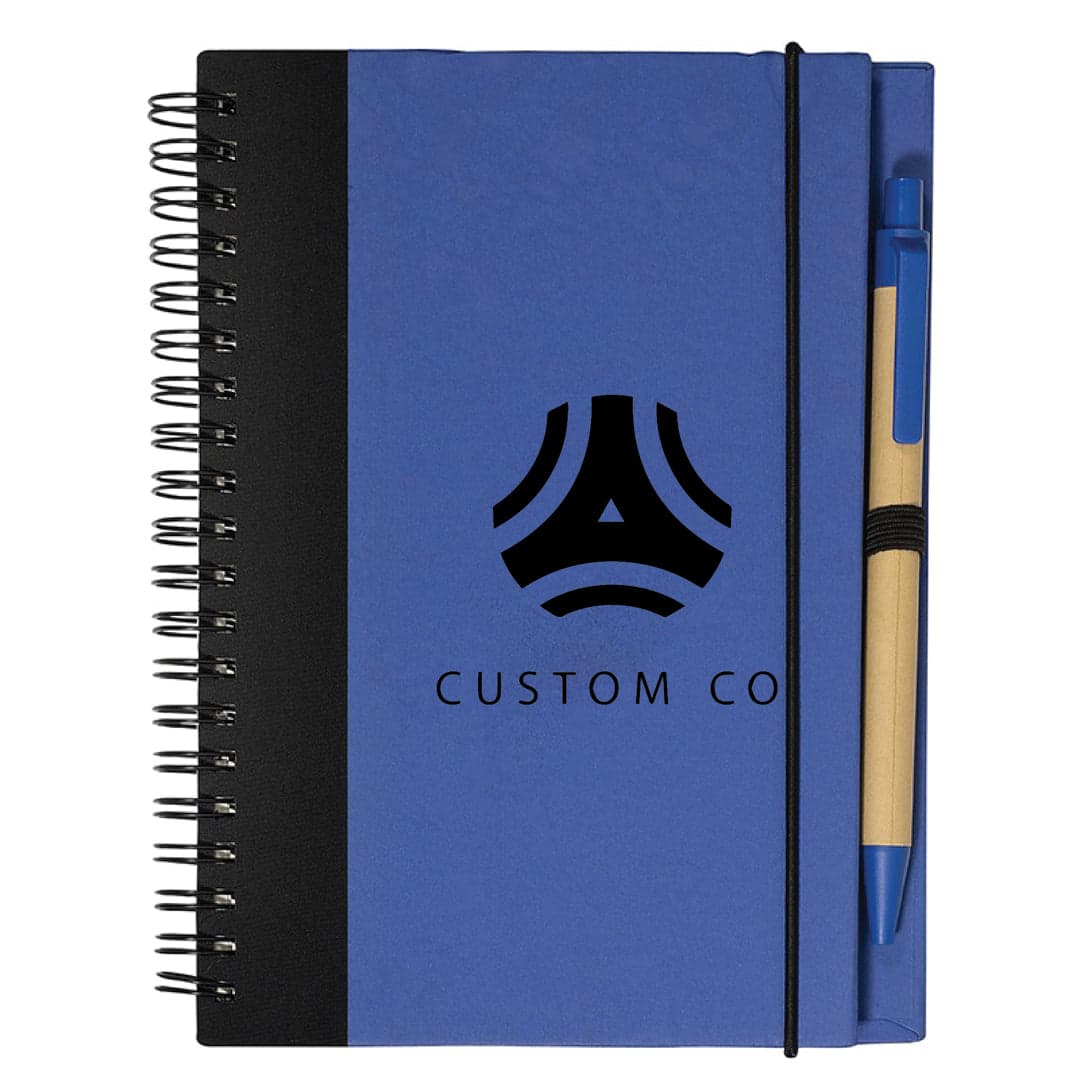 Farg Contrast Recycled Notebook with Pen 5 x 7 Inch - Main product view 1