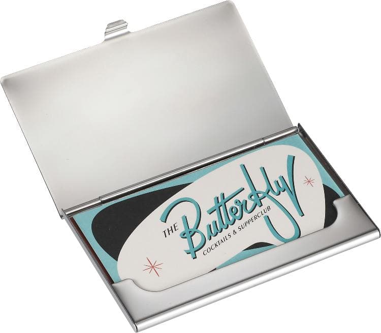 Stainless Steel Business Card Holder product image 2