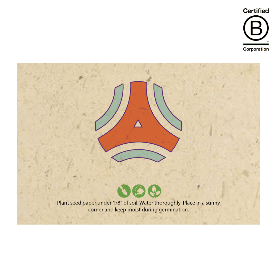 Medium Seed Panel Card 1-side 4 x 6 Inch - Main product view 1