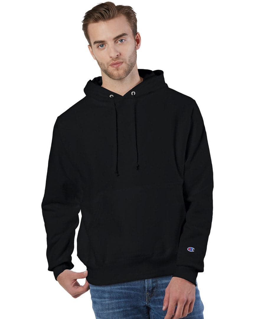 Recycled Champion® Pullover Hoodie Sweatshirt-Unisex - Main product view 1