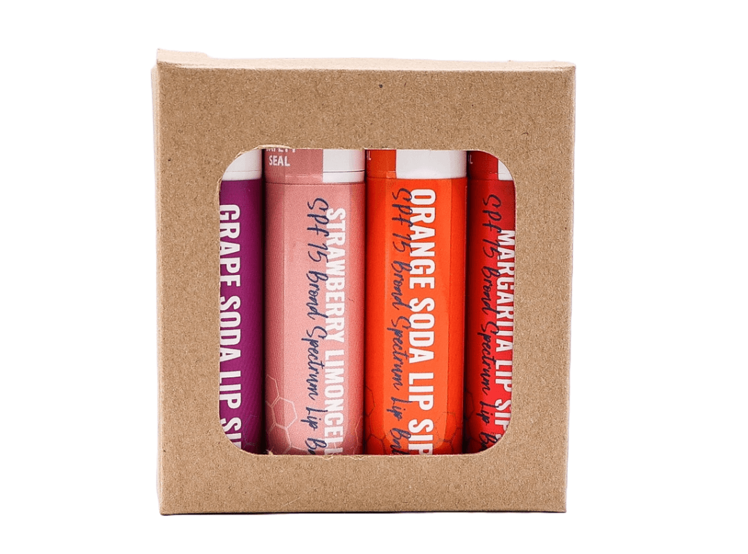 4-Pack Flight of Lip Balm - Main product view 1