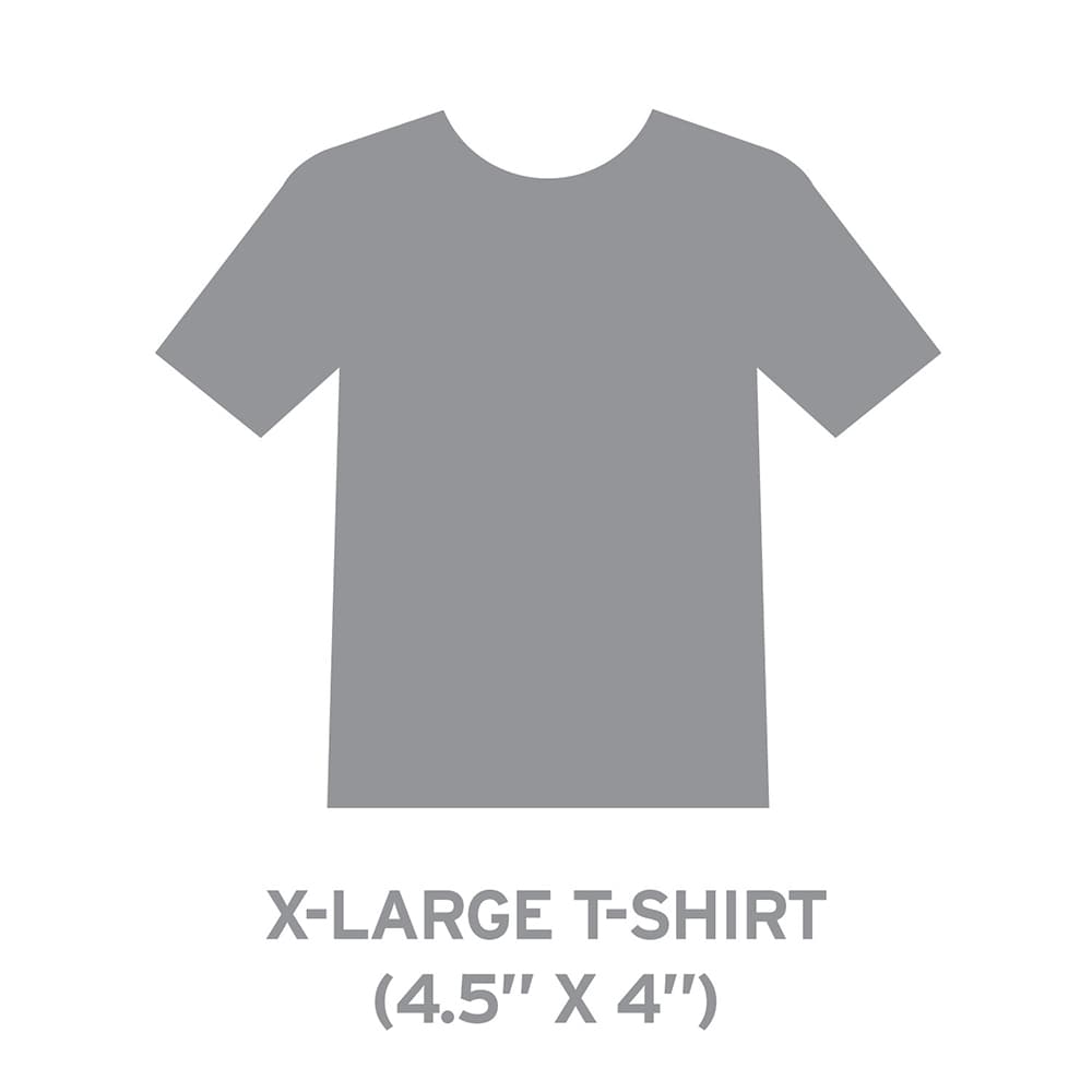 Extra Large Seed Paper Shape 2 Sided Imprint - T-Shirt - Main product view 1