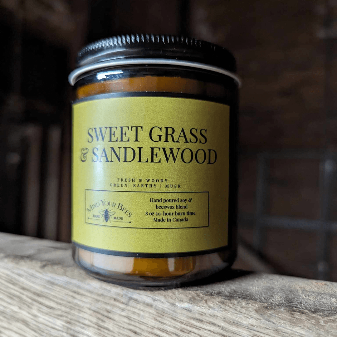 Sweet Grass & Sandalwood Soy Candle product image 2