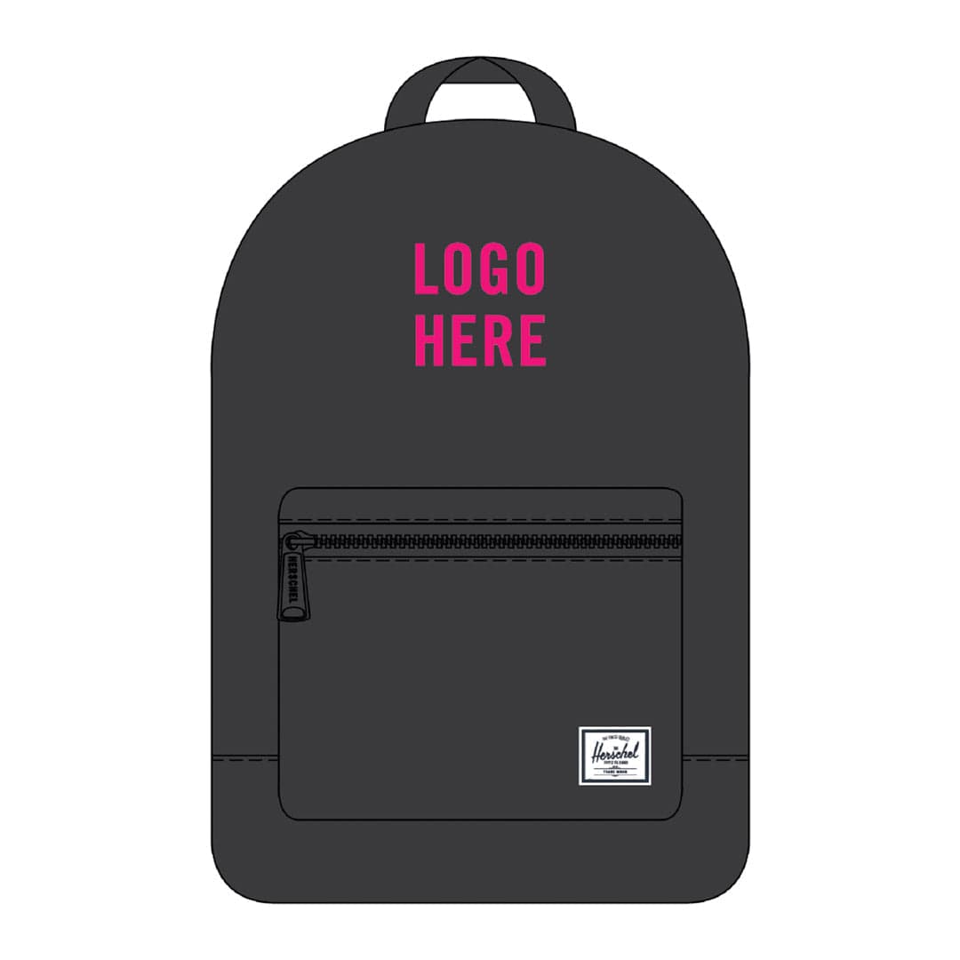 herschel backpack logo Heritage Youth Supply Co. USA A backpack with multiple storage pockets and organizers Herschel 100% Cotton Backpack |