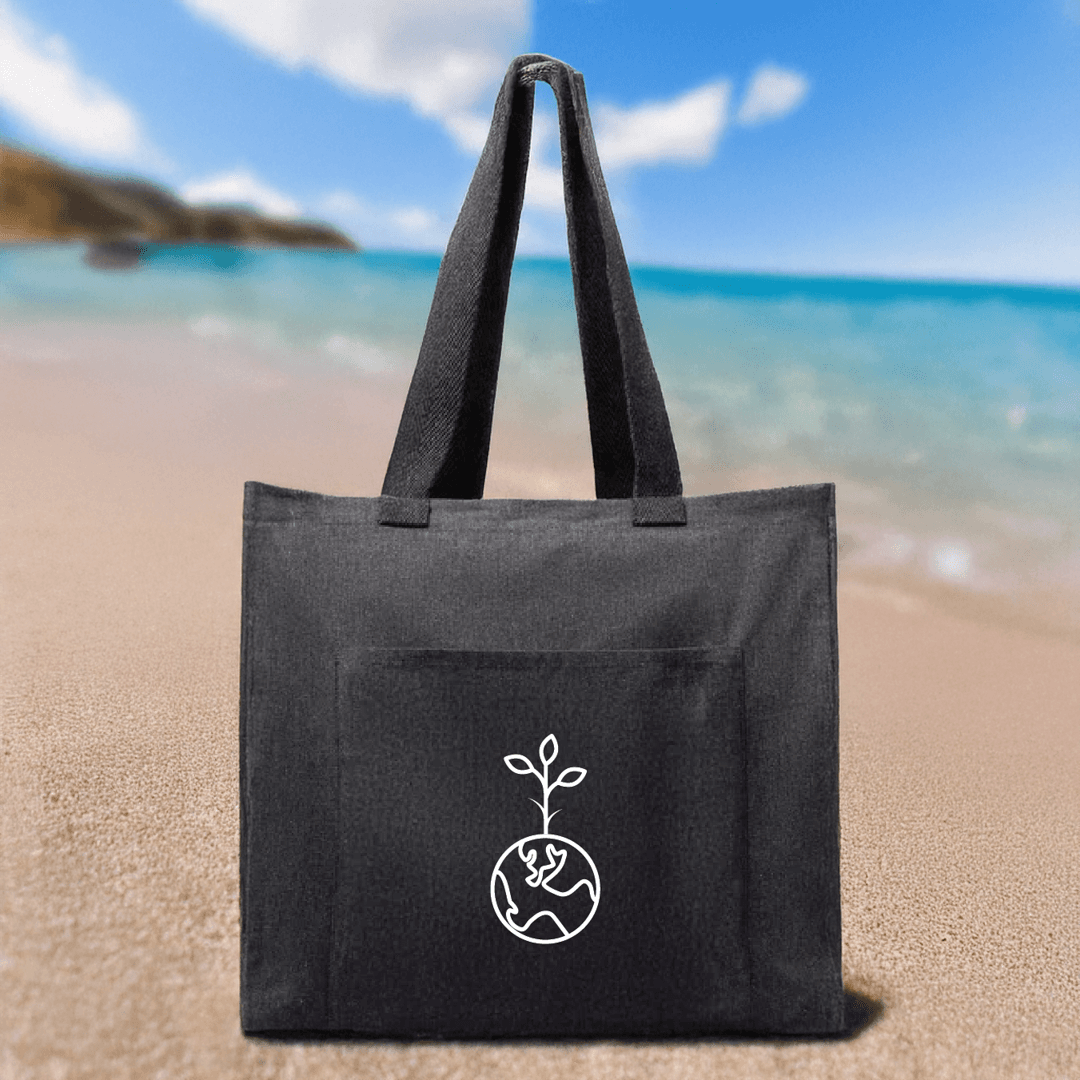 Recycled 12 oz Everyday Market Tote Bag - Main product view 1